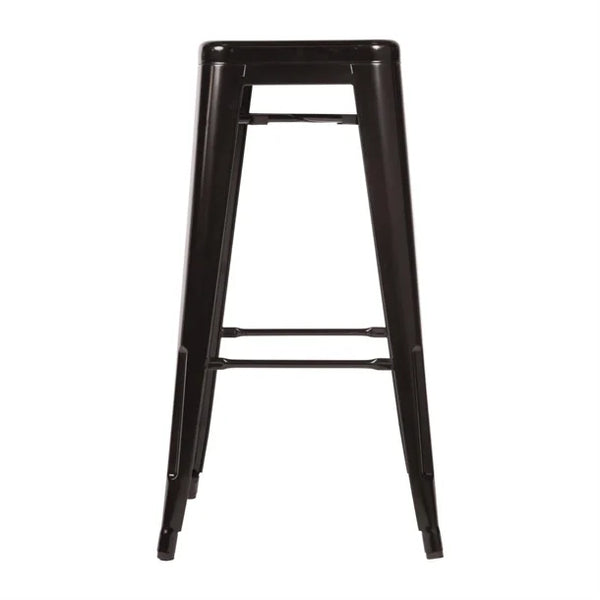 Bolero DL881 - Four Steel Bistro High Stools