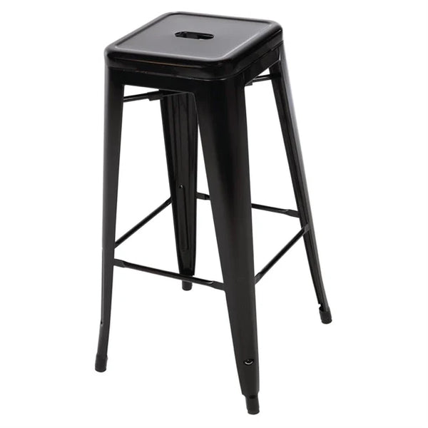 Bolero DL881 - Four Steel Bistro High Stools