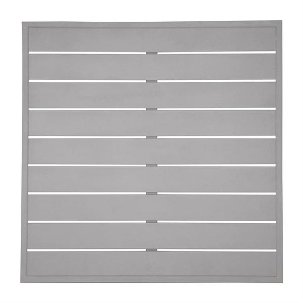 Bolero FW598 - Light Grey Square Aluminium Table Top 700mm