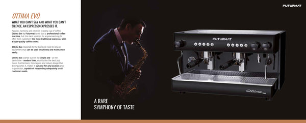 Futurmat Ottima Evo - 2 Group Coffee Machine