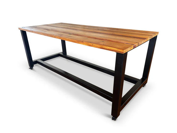 Innate Furniture HDBL - Rimu & Steel Heavy Duty Bar Leaner