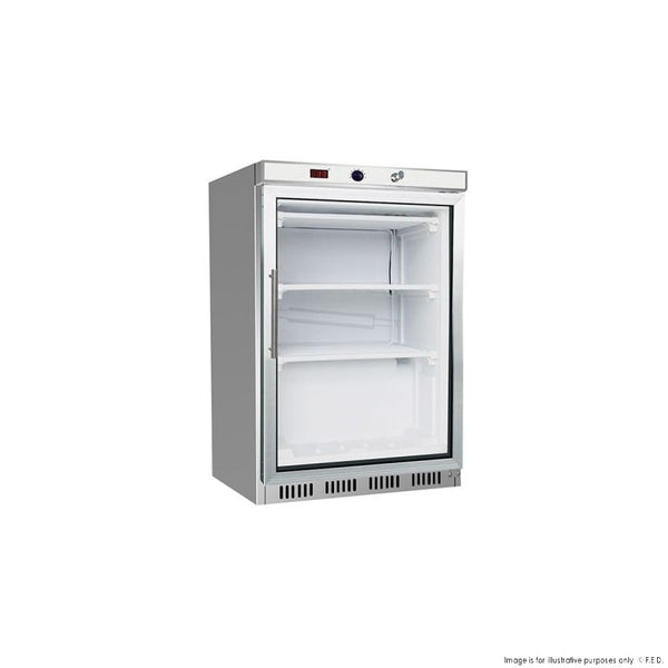 Thermaster HF200G S/S - Under Bench Display Freezer