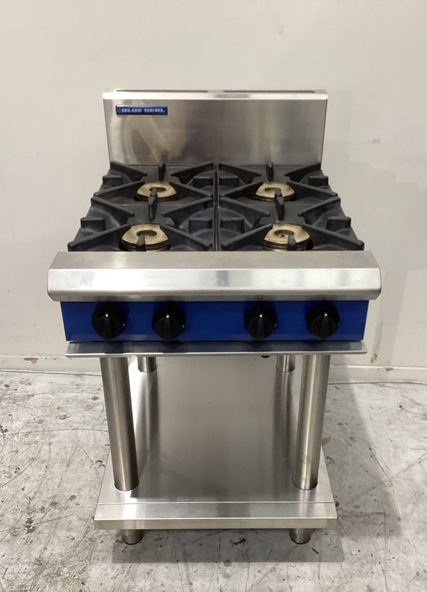 Blue Seal G514D-LS 4 Burner Cooktop on Leg Stand