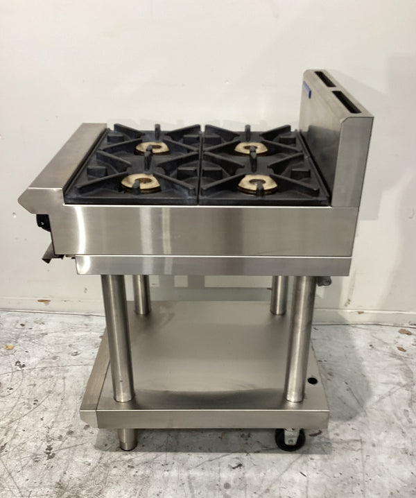 Blue Seal G514D-LS 4 Burner Cooktop on Leg Stand