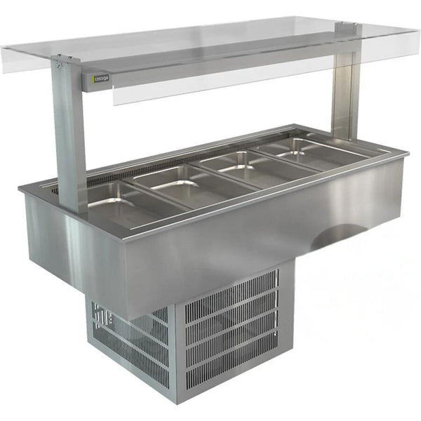 Cossiga Linear Series LSRF4 - Drop-In Chilled Well
