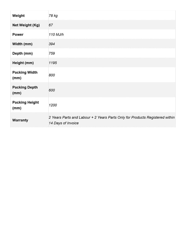 Frymax RC400ELPG - Fryer