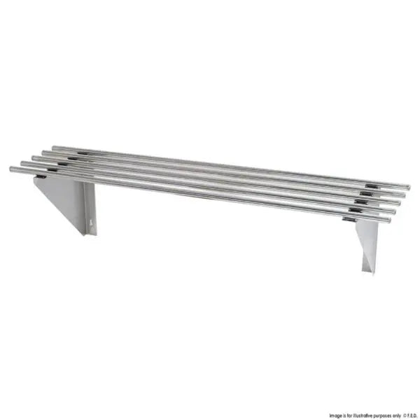 FED 1800-WSP1 - Stainless Steel Pipe Wall Shelf