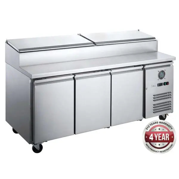 FED-X XSS7C18S3V - Three Door Sandwich Counter
