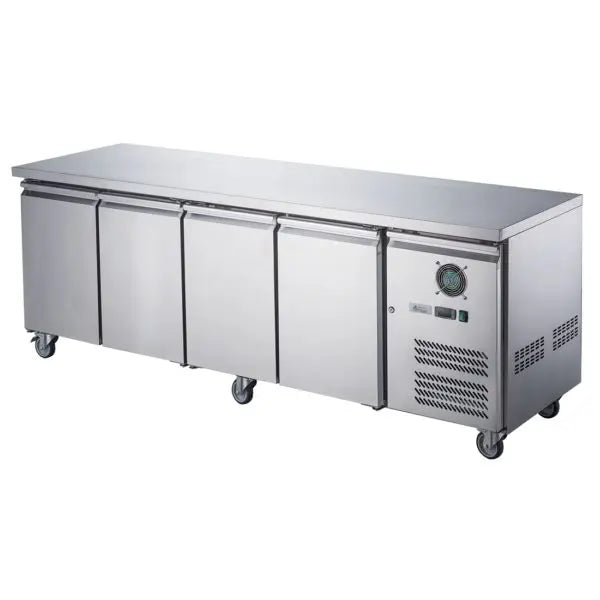 FED-X XUB6C22S4V - Four Door Bench Fridge