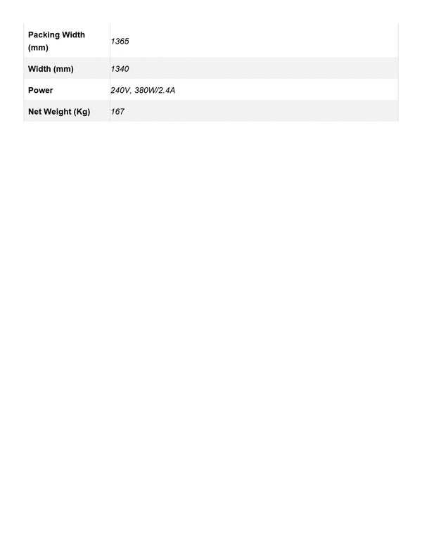 FED-X XURC1200SFV - Upright Fridge