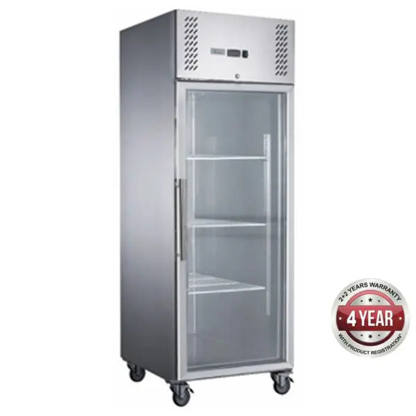 FED-X XURC600G1V - Single Glass Door Upright Fridge