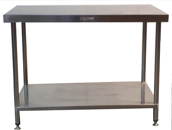 Stainless Steel Work Bench + Undershelf (2)