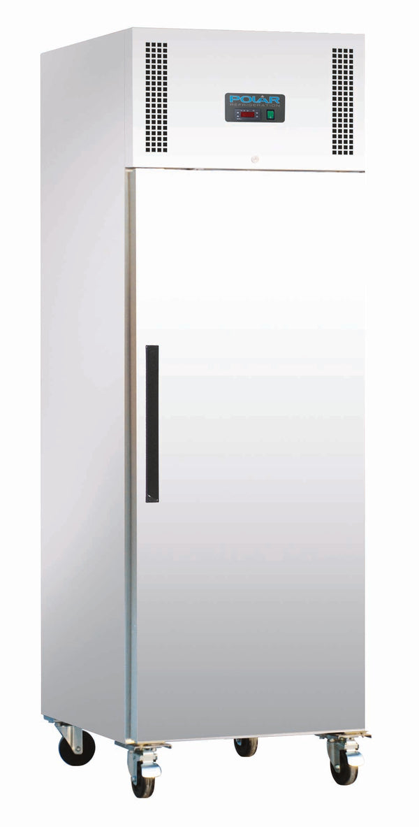 Polar G-Series Upright Fridge White 600L