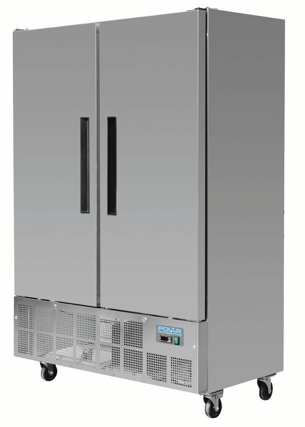 Polar G-Series 2 Door Slimline Upright Fridge 960L