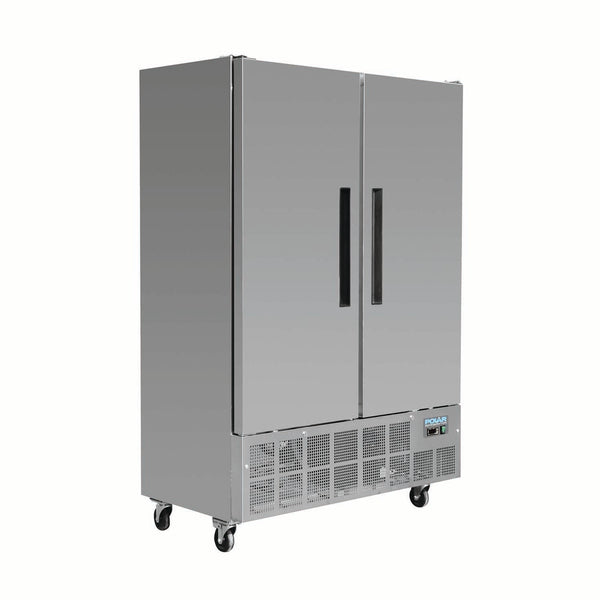 Polar G-Series 2 Door Slimline Upright Fridge 960L