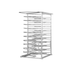 Stainless steel shelves and storage