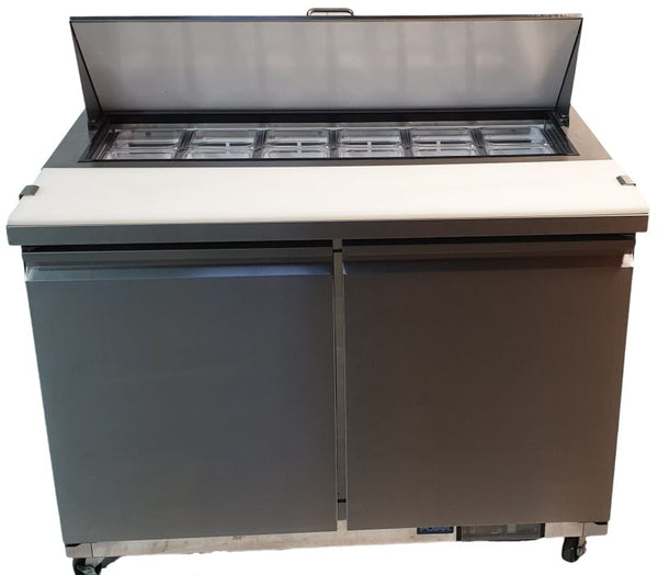 Polar GD882-A Double Door Prep Counter