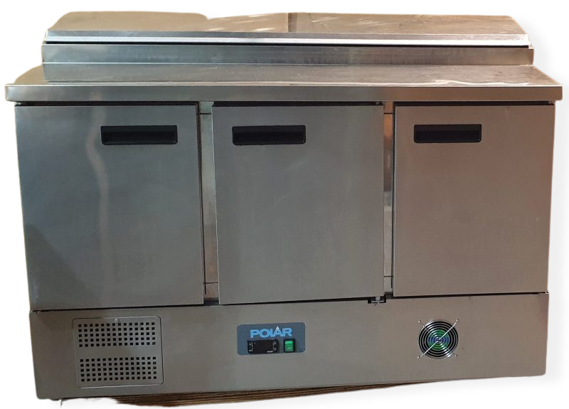 Polar G605-A-03 3-Door Prep Chiller