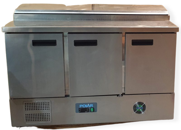 Polar G605-A-03 3-Door Prep Chiller