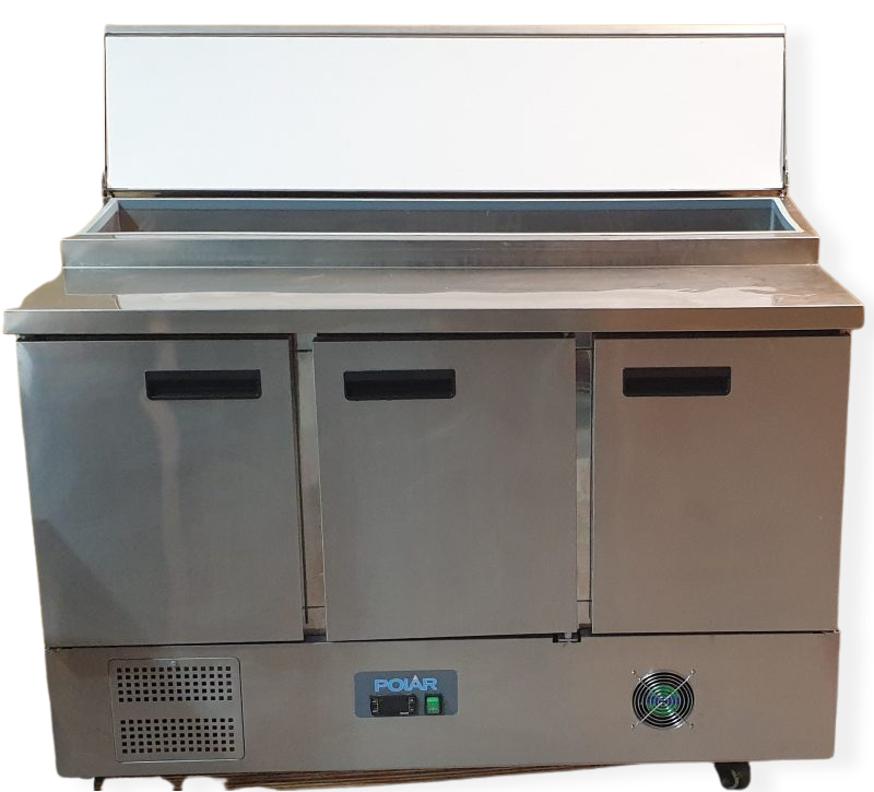 Polar G605-A-03 3-Door Prep Chiller