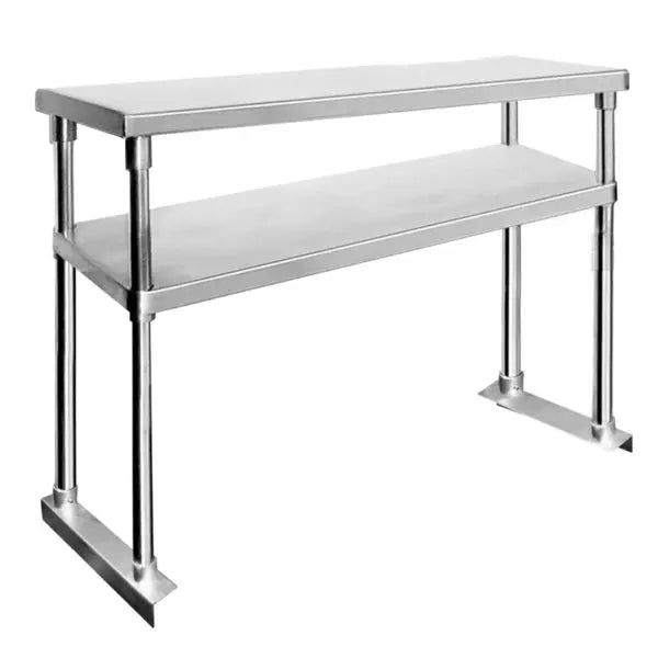 FED 1200-WBO2 - Double Tier Workbench Over Shelf | SilverChef