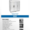 Atosa MBF8006 - Upright Fridge