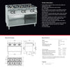 Giorik 700 Series CG760GT - Cook Top With Open Base