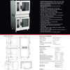 Giorik Steambox Evolution SEHGST.11.0606.SF - Stacked Combi Oven Kit