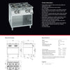 Giorik 700 Series CG740GT - Cook Top With Open Base
