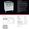 Giorik 700 Series CG740FT - Range Oven