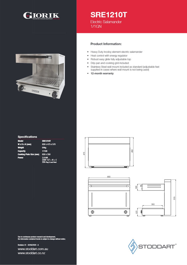 Giorik SRE1210T - Salamander