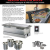 Hatco HWB-4QTD - Built-In Heated Well