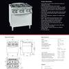 Giorik 700 Series CG740ET - Range Oven