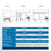 Atosa EPF3490 - Pizza Prep Fridge