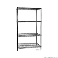 Modular Systems B24/36 - Four Tier Shelving