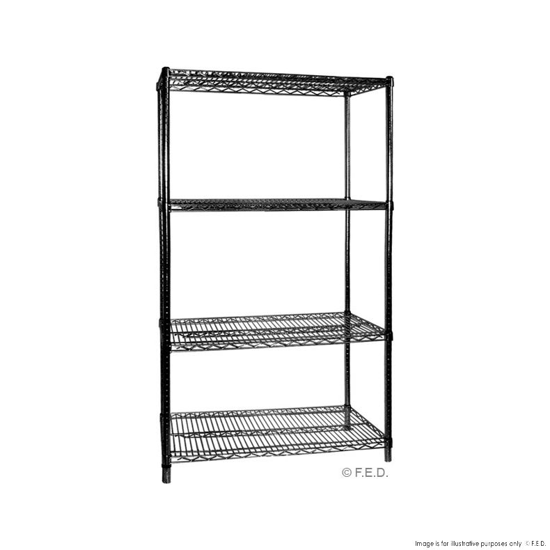Modular Systems B24/48 - Four Tier Shelving