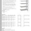 Cambro Camshelving Elements Series EXA187272V4480 - Four Tier Add-On Kit