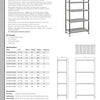 Cambro Camshelving Elements Series EXU246072V4480 - Four Tier Stationary Starter Kit