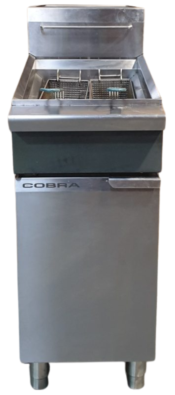 Cobra CF2 400mm Single Pan Gas Fryer
