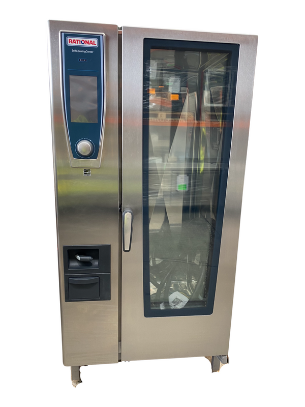 Rational SCCWE201 Combi Oven w/ 20 Tray Trolley