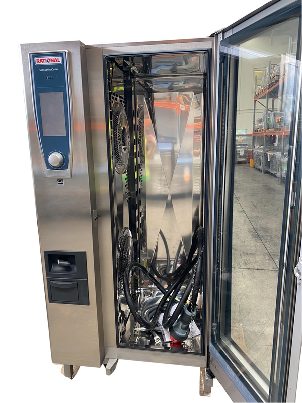 Rational SCCWE201 Combi Oven w/ 20 Tray Trolley