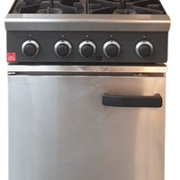 Cobra CR6D - 4 Burner Gas Range Oven