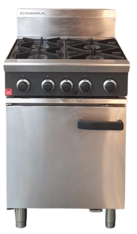 Cobra CR6D - 4 Burner Gas Range Oven