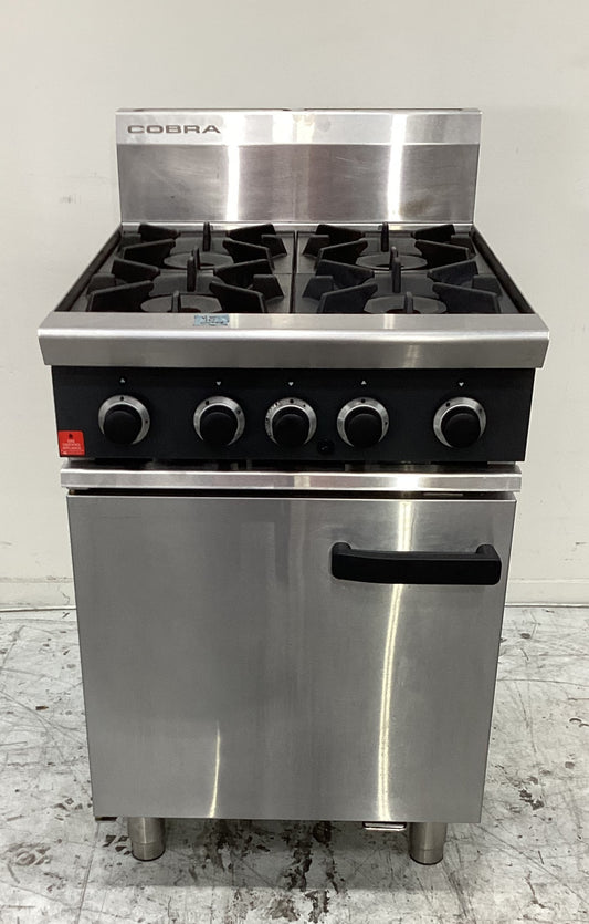 Cobra CR6D 4 Burner Gas Range Static Oven