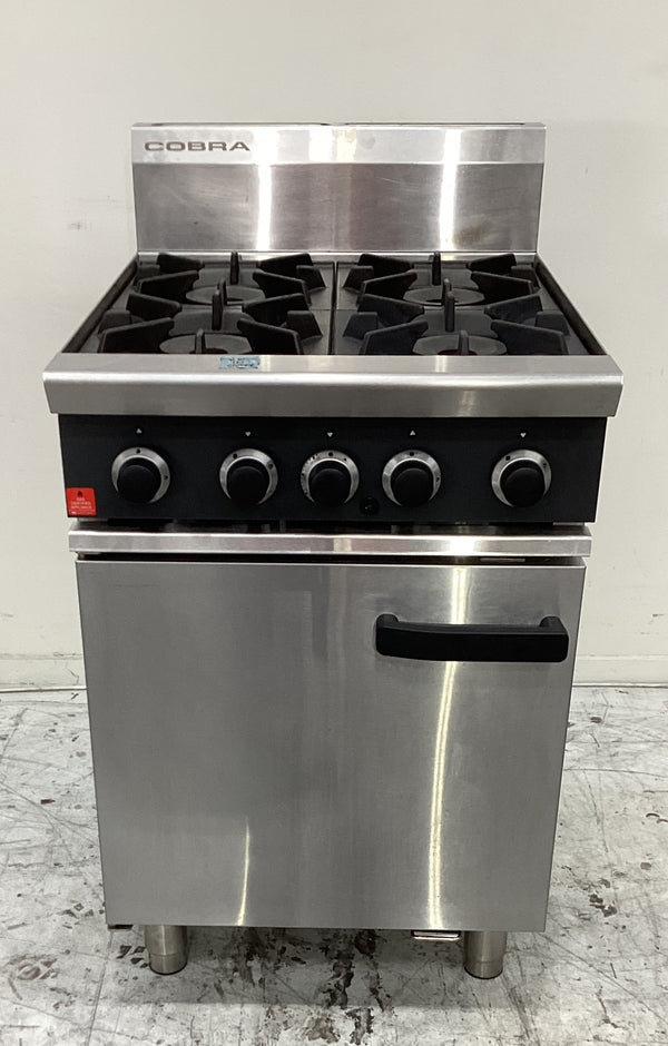 Cobra CR6D 4 Burner Gas Range Static Oven