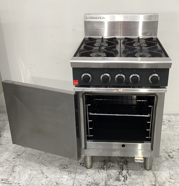 Cobra CR6D 4 Burner Gas Range Static Oven