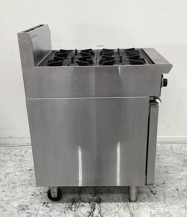 Cobra CR6D 4 Burner Gas Range Static Oven