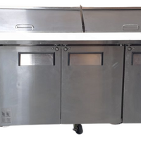 Skipio SHR18-3 Salad Side Prep Table w/ Fridge