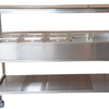 Woodson W.HFSQ25 A Bain Marie 2 rows, 5 bays w/ trolley