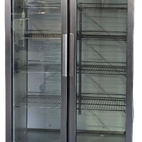 Polar CK477-A 2-Glass Door Upright Chiller